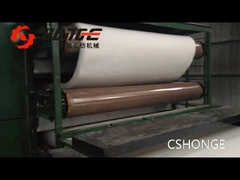 Polyester 350kg Wadding Production Line With Memory Function