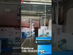 1000kg/H دستگاه ایرلاید نبافته، خط تولید نمد بی کیفیت سوزن