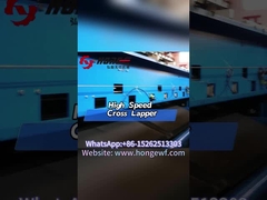 فرآیند تولید فیبر پلی استر از طریق کراس لاپر چیست؟