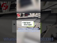 فرآیند تولید فیبر پلی استر از طریق کراس لاپر چیست؟