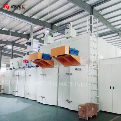 دستگاه کوره پیوند حرارتی نبافته ISO9001 برای محصول الیاف نرم